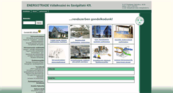 Desktop Screenshot of energotrade.hu
